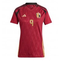 Camisa de time de futebol Bélgica Leandro Trossard #9 Replicas 1º Equipamento Feminina Europeu 2024 Manga Curta